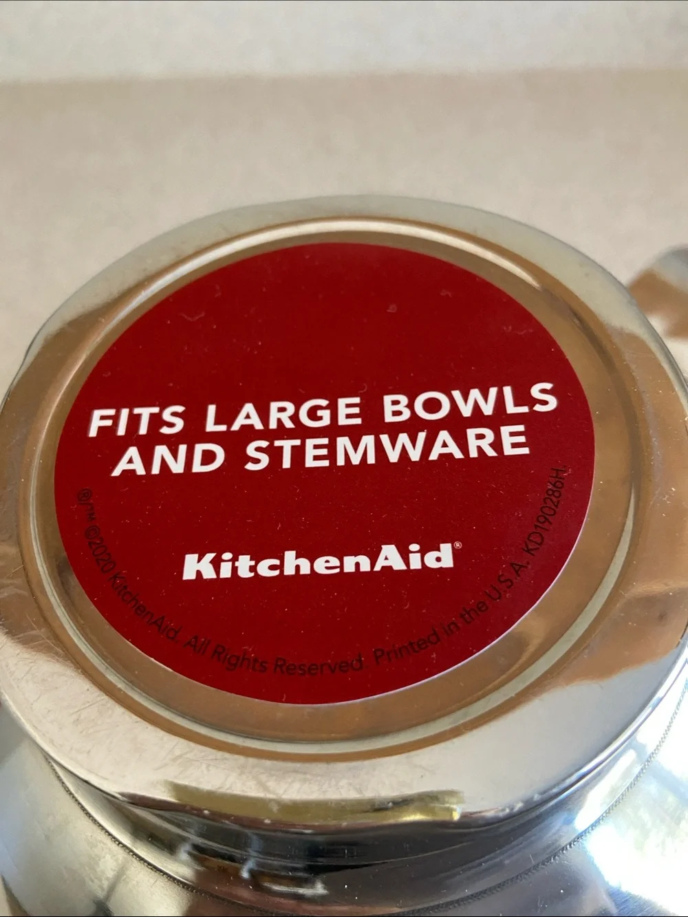 KitchenAid Genuine 5 Qt Stainless Steel Mixer Bowl w Handle Replacement
